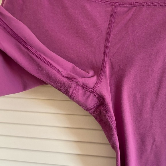 Athleta Pink/Purple Leggings Medium - Picture 6 of 6